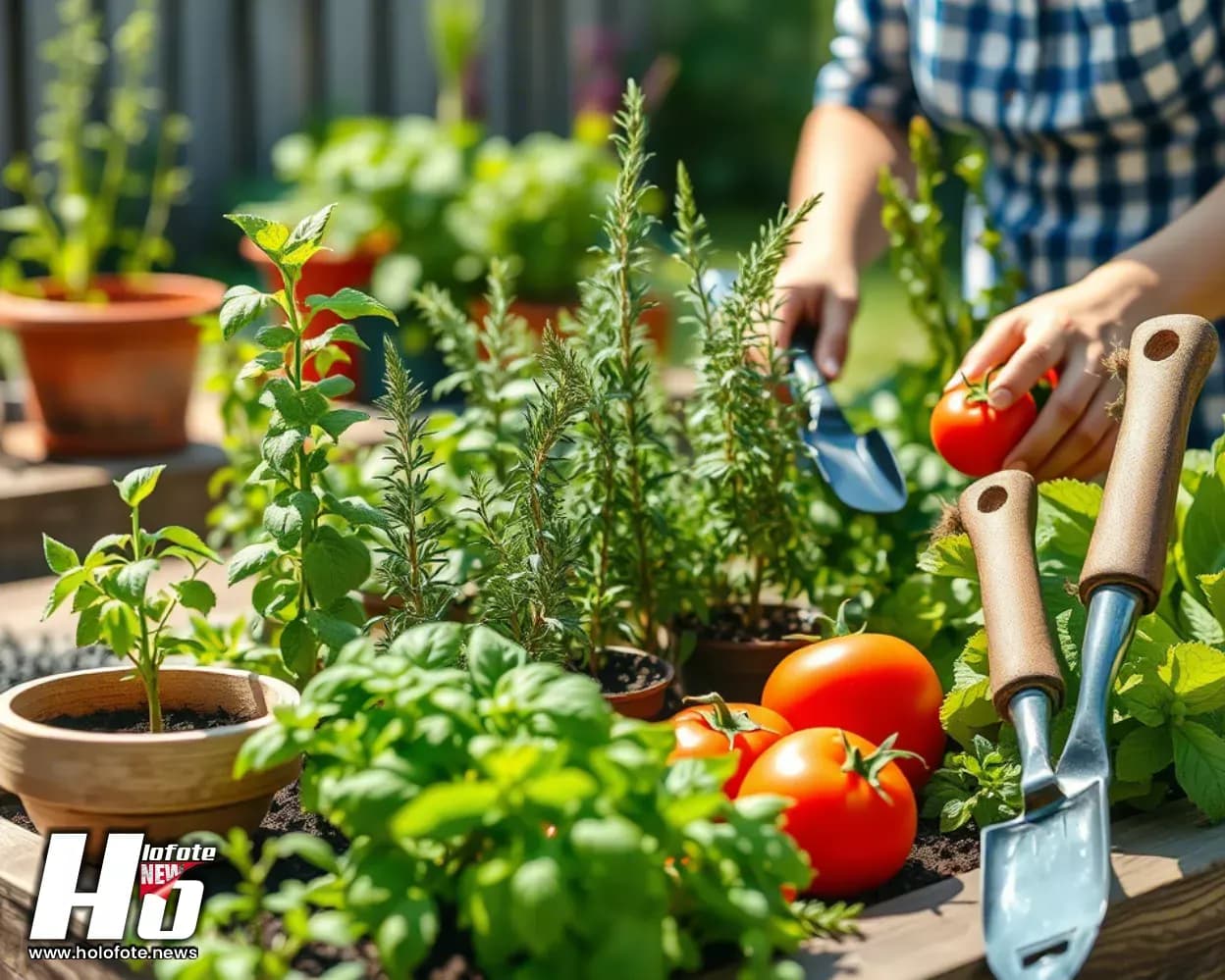 Como Criar uma Horta Caseira Sustentável com Temperos Frescos e Hortaliças Orgânicas