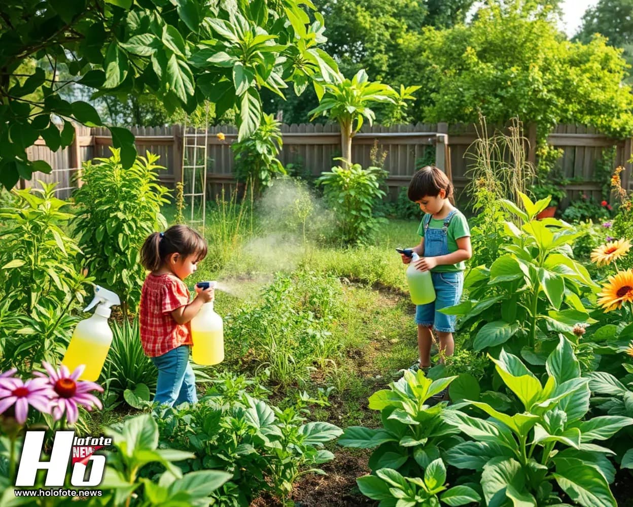 Controle de Pragas Natural com Produtos Orgânicos: Como Eliminar Insetos do Jardim sem Químicos